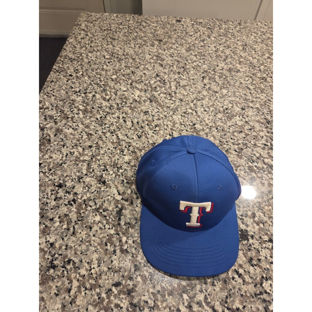 OC Sports Texas Rangers Baseball Cap Youth Blue MLB Embroidered Hat